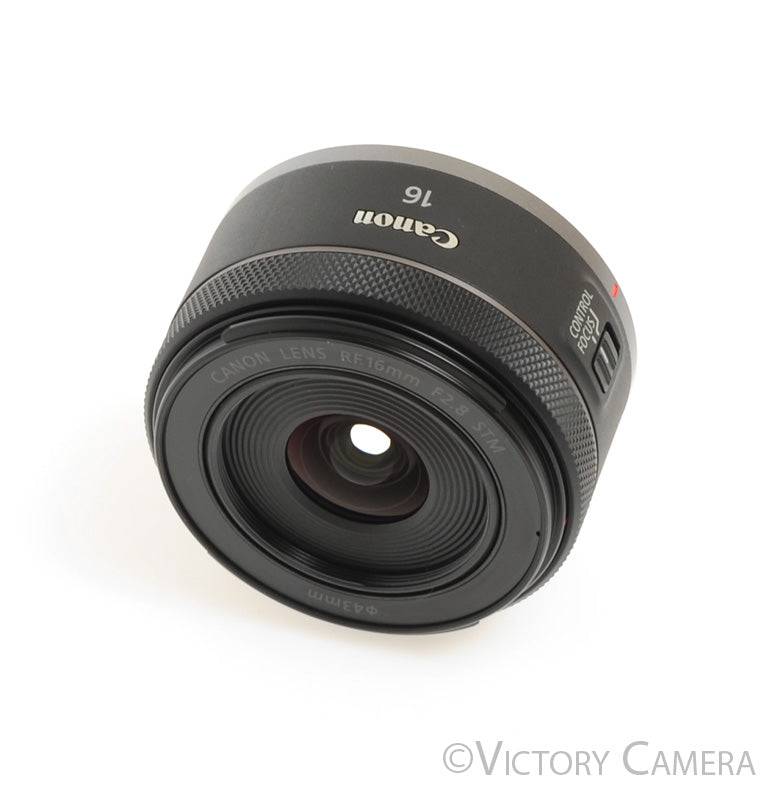 Canon RF 16mm F2.8 STM Ultra Wide-Angle Lens   [EXC+] - Victory Camera