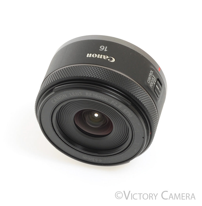 Canon RF 16mm F2.8 STM Ultra Wide-Angle Lens [MINT] - Victory Camera