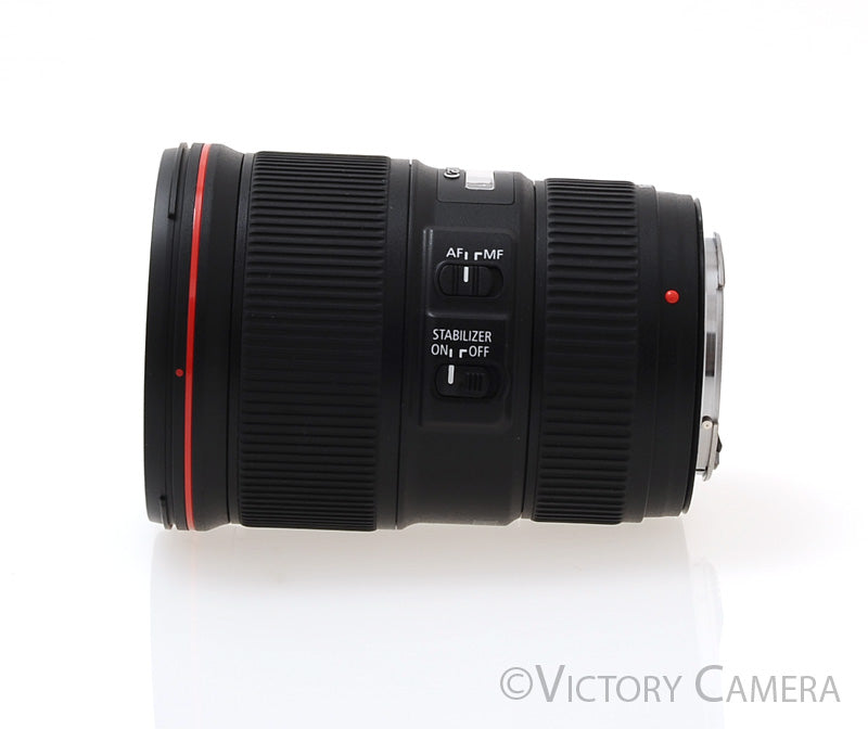 Canon EOS EF 16-35mm f4 L IS USM Wide Angle Zoom Lens  w/ Shade [EXC+] - Victory Camera