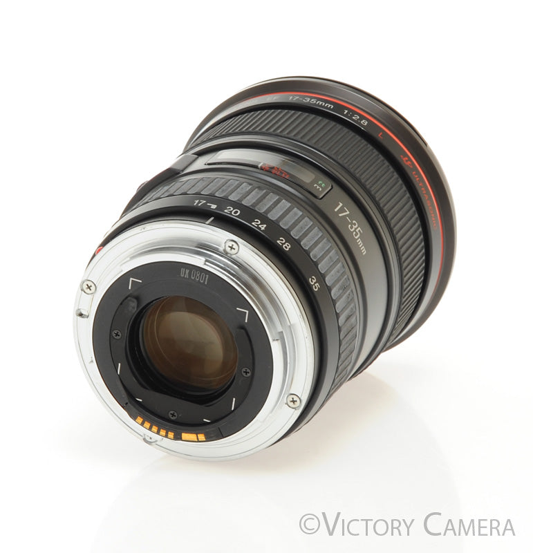 Canon EOS EF 17-35mm f2.8 L Wide Angle Zoom Lens [EXC+] - Victory Camera