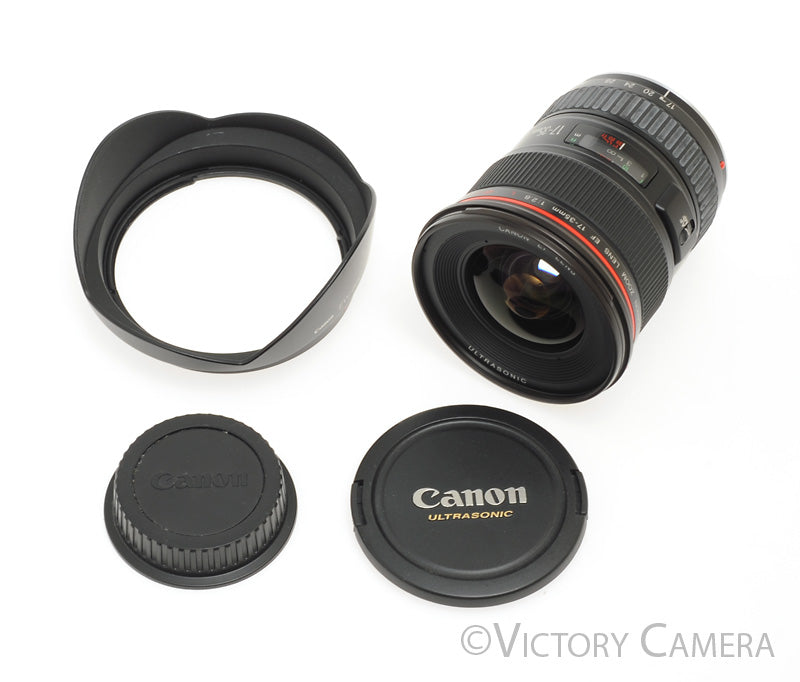 Canon EOS EF 17-35mm f2.8 L Wide Angle Zoom Lens [EXC+] - Victory Camera