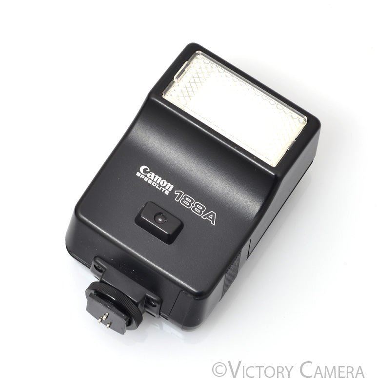 Canon Speedlite 188A Flash for 35mm Film Cameras [EXC+] - Victory Camera