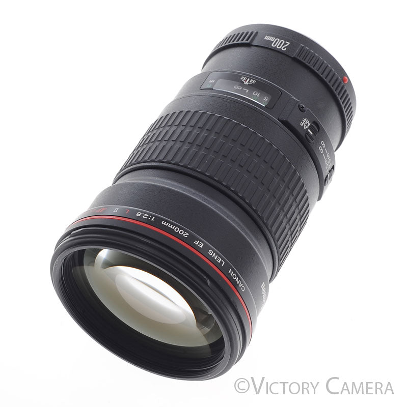 Canon EOS EF 200mm f2.8 L II USM Telephoto Prime Lens [EXC] - Victory Camera