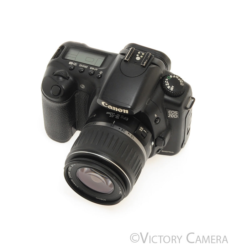 Canon 20D 8.2MP Digital SLR Camera w/ 18-55mm Zoom Lens [EXC]