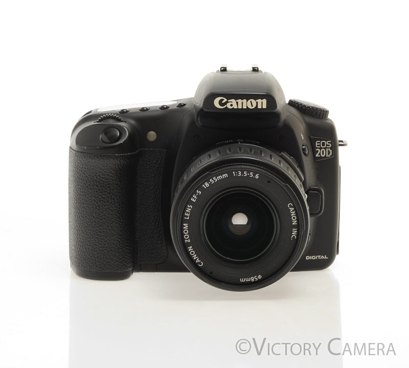 Canon 20D 8.2MP Digital SLR Camera w/ 18-55mm Zoom Lens [EXC] - Victory Camera