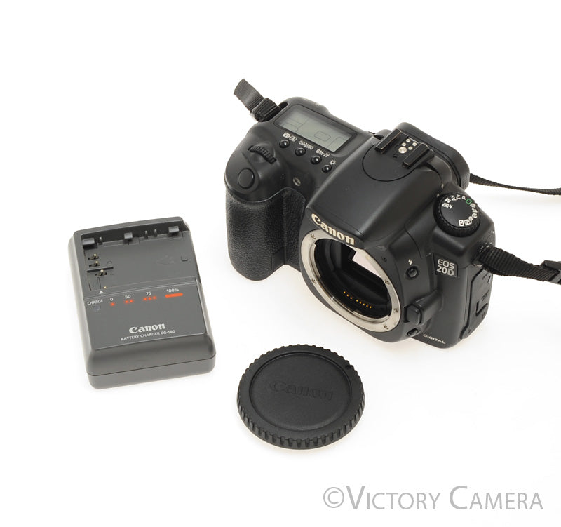 Canon 20D 8.2MP Digital SLR Camera Body w/ Charger [EXC]