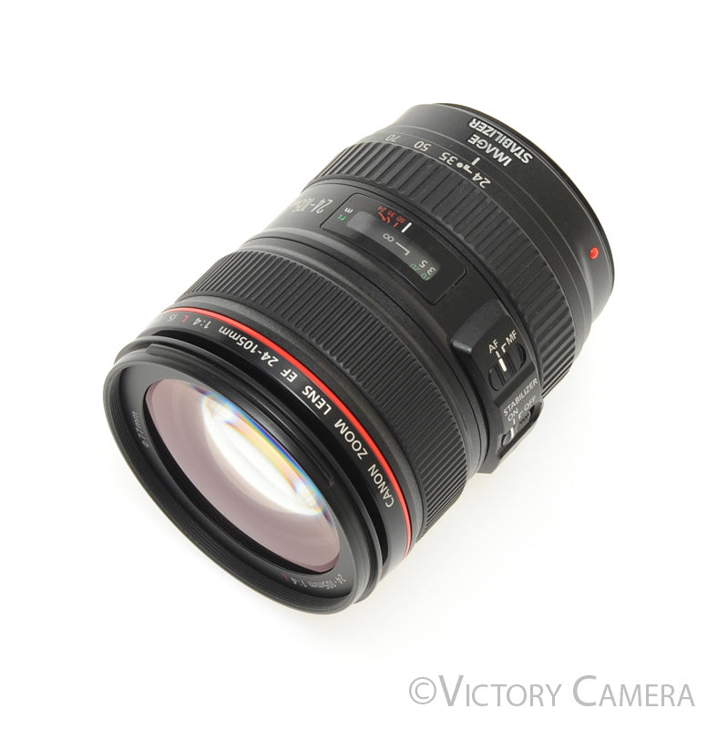 Canon EF EOS 24-105mm f4 L USM Full Frame Zoom Lens w/ Shade [EXC+] - Victory Camera