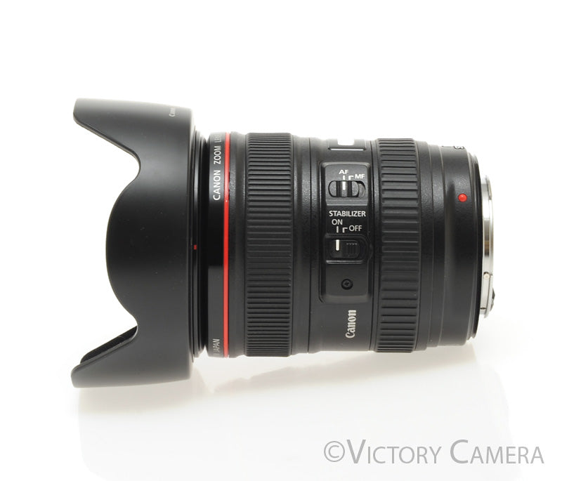 Canon EF EOS 24-105mm f4 L USM Full Frame Zoom Lens w/ Shade [EXC+] - Victory Camera