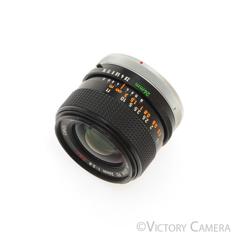 Canon FD 24mm f2.8 S.S.C Wide Angle Prime Lens [EXC] - Victory Camera