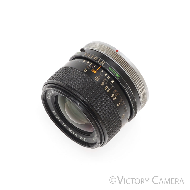 Canon FD 24mm f2.8 S.S.C Wide Angle Prime Lens  [GOOD] - Victory Camera