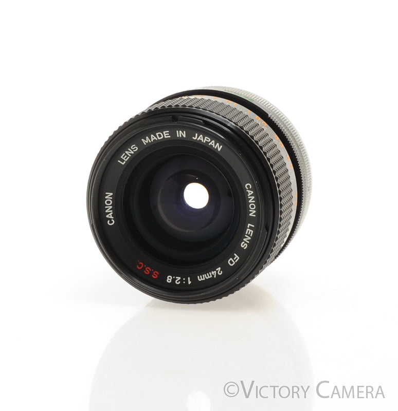 Canon FD 24mm f2.8 S.S.C Wide Angle Prime Lens [EXC] - Victory Camera