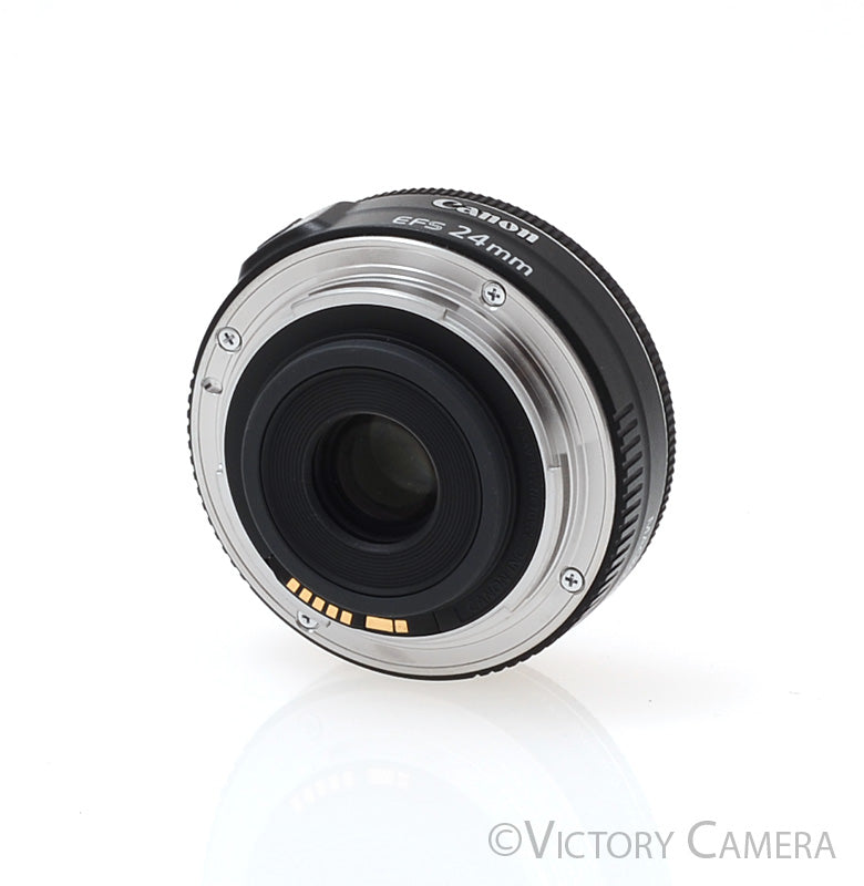 Canon EF-S 24mm f2.8 STM Pancake Wide Angle Prime Lens [EXC+] - Victory Camera