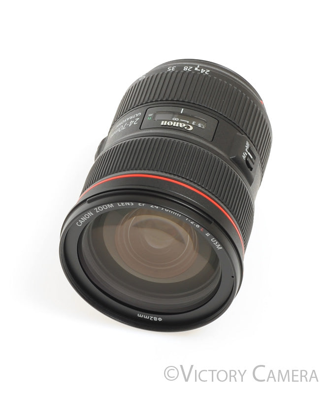 Canon EF EOS 24-70mm f2.8 L II USM Full Frame Zoom Lens w/ Shade [MINT] - Victory Camera
