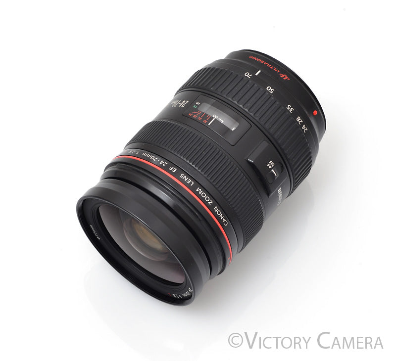 Canon EF EOS 24-70mm f2.8 L USM Full Frame Zoom Lens w/ Shade [EXC] - Victory Camera
