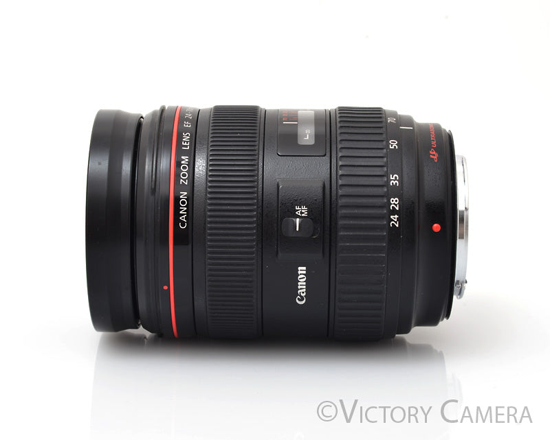 Canon EF EOS 24-70mm f2.8 L USM Full Frame Zoom Lens w/ Shade [EXC] - Victory Camera