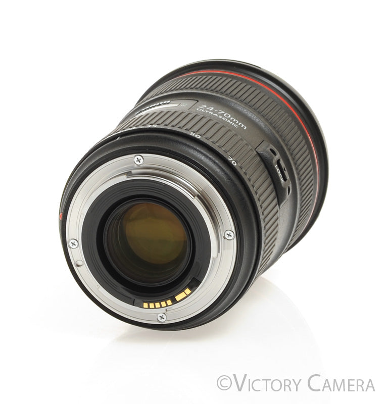 Canon EF EOS 24-70mm f2.8 L II USM Full Frame Zoom Lens w/ Shade [MINT] - Victory Camera
