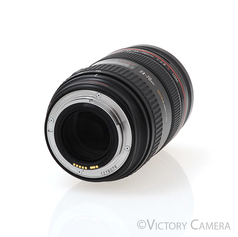 Canon EF EOS 24-70mm f2.8 L USM Full Frame Zoom Lens w/ Shade  [EXC] - Victory Camera