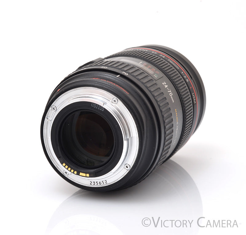 Canon EF EOS 24-70mm f2.8 L USM Full Frame Zoom Lens w/ Shade [EXC] - Victory Camera