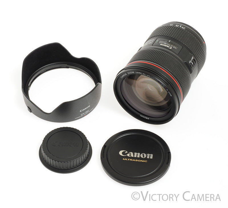 Canon EF EOS 24-70mm f2.8 L II USM Full Frame Zoom Lens w/ Shade  [MINT] - Victory Camera