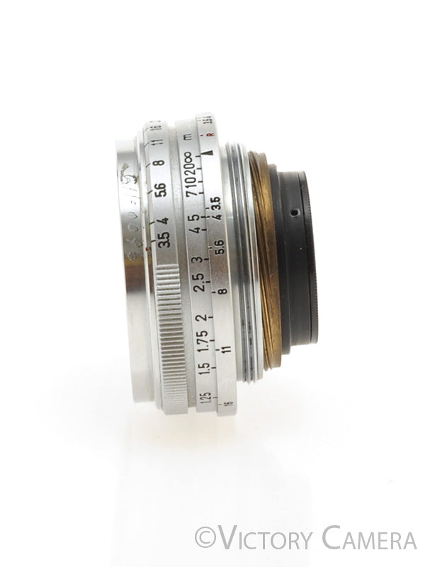 Canon 25mm f2.5 LTM Screw Mount Lens w/ Finder [GOOD] - Victory Camera