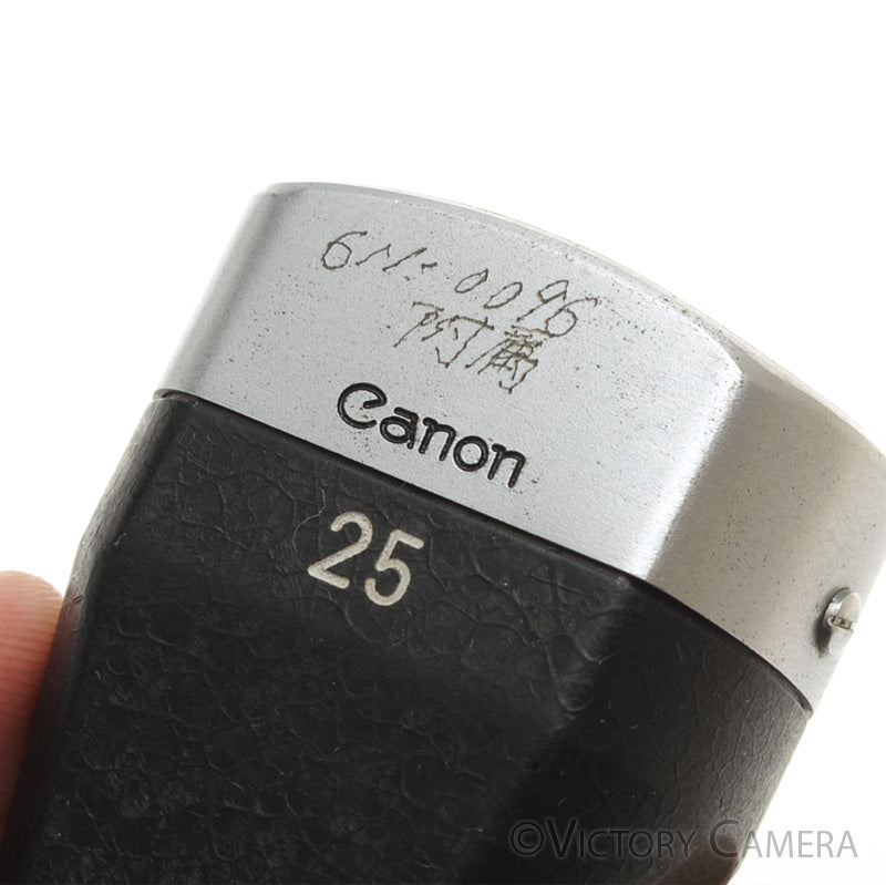 Canon 25mm f2.5 LTM Screw Mount Lens w/ Finder [GOOD] - Victory Camera