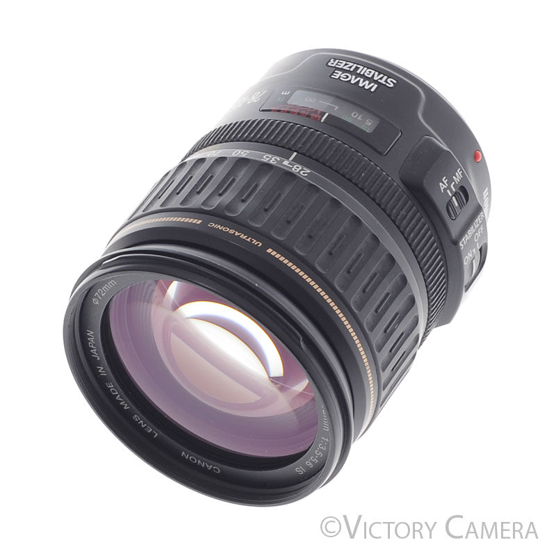 Canon EF 28-135mm f3.5-5.6 IS USM Macro Telephoto Zoom Lens [EXC] - Victory Camera