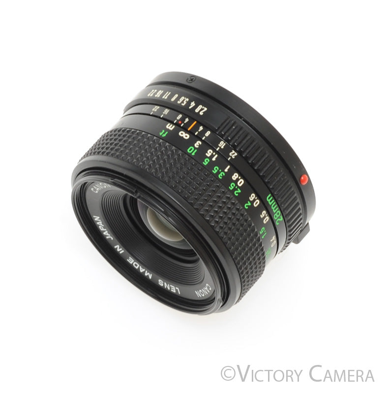 Canon FD 28mm f2.8 (late version) Manual Focus Wide Angle Lens [EXC+] - Victory Camera