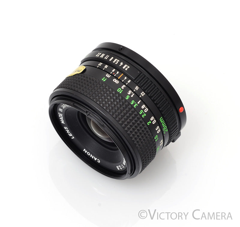 Canon FD 28mm f2.8 (late version) Manual Focus Wide Angle Lens [EXC+] - Victory Camera