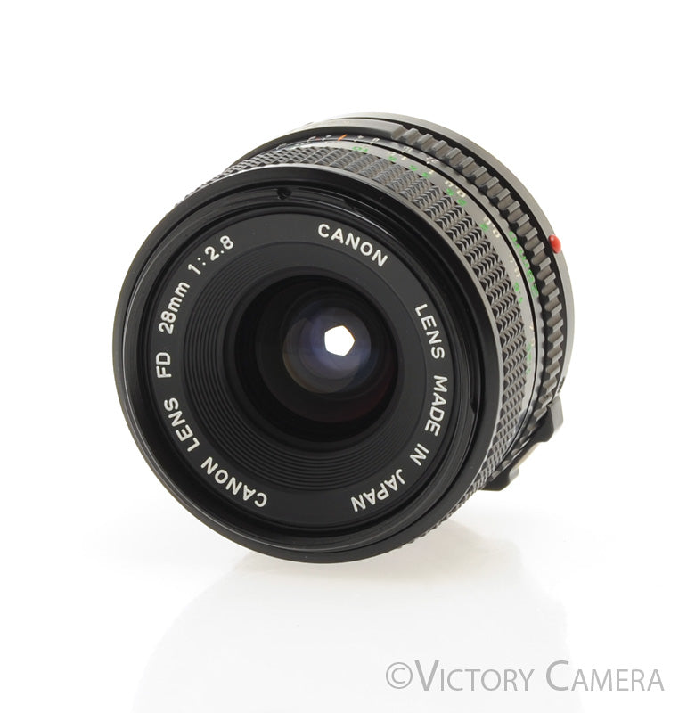 Canon FD 28mm f2.8 (late version) Manual Focus Wide Angle Lens [EXC+] - Victory Camera