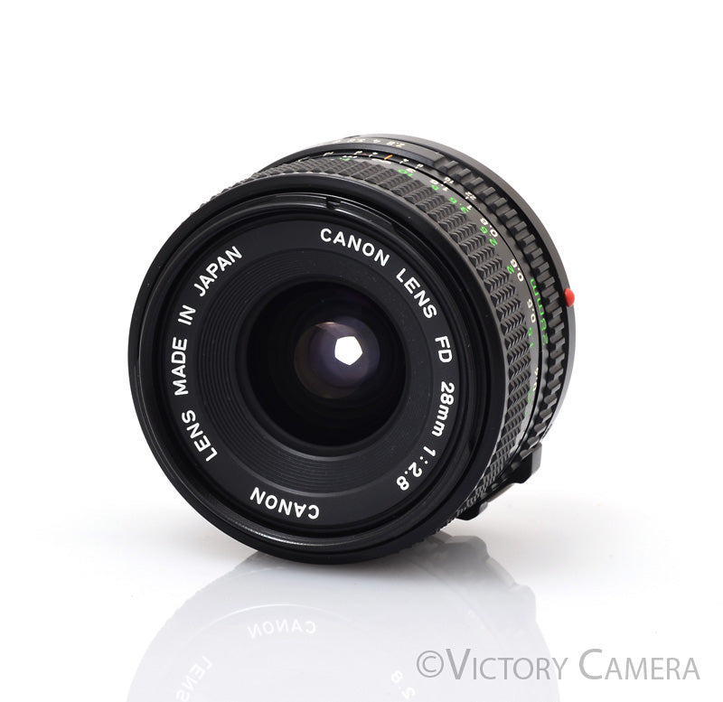 Canon FD 28mm f2.8 (late version) Manual Focus Wide Angle Lens [EXC+] - Victory Camera