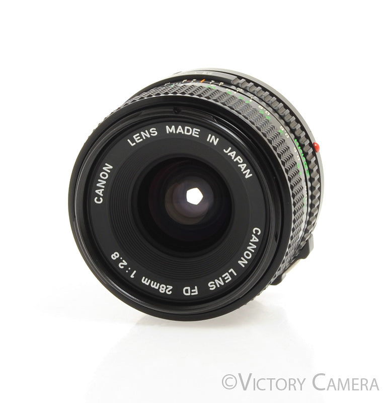 Canon FD 28mm f2.8 (late version) Manual Focus Wide Angle Lens [EXC+] - Victory Camera