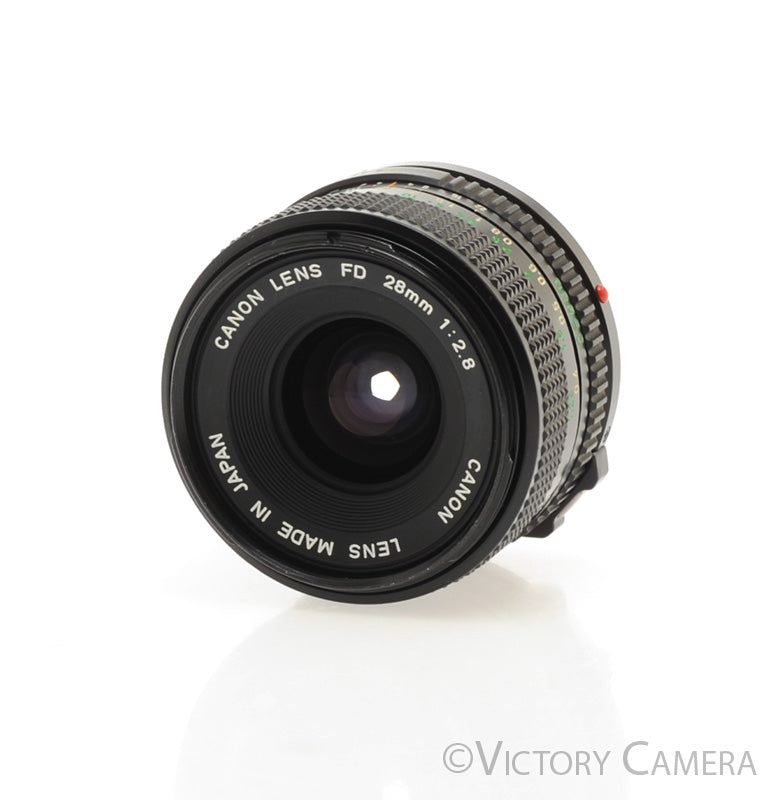 Canon FD 28mm f2.8 (late version) Manual Focus Wide Angle
