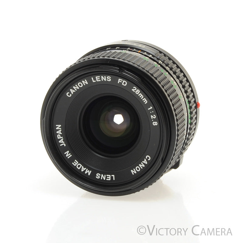Canon FD 28mm f2.8 (late version) Manual Focus Wide Angle Lens [EXC+] - Victory Camera