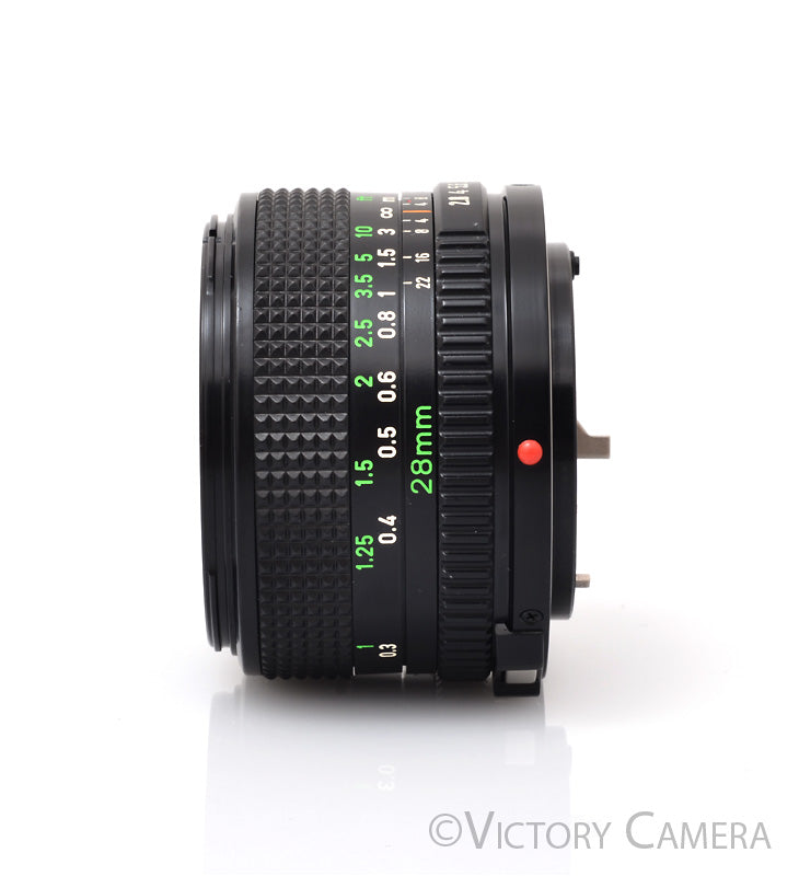 Canon FD 28mm f2.8 (late version) Manual Focus Wide Angle Lens [EXC+] - Victory Camera