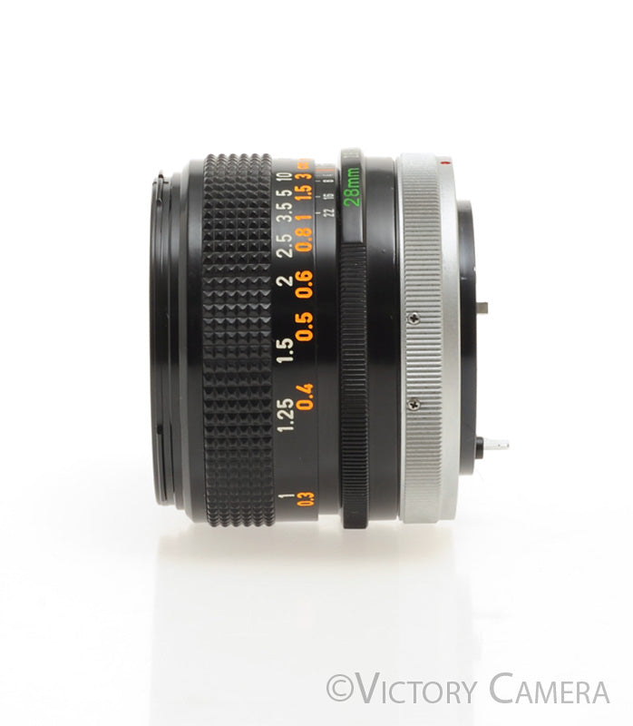 Canon 28mm f2.8 FD S.C. Manual Focus Wide Angle Lens [EXC+]