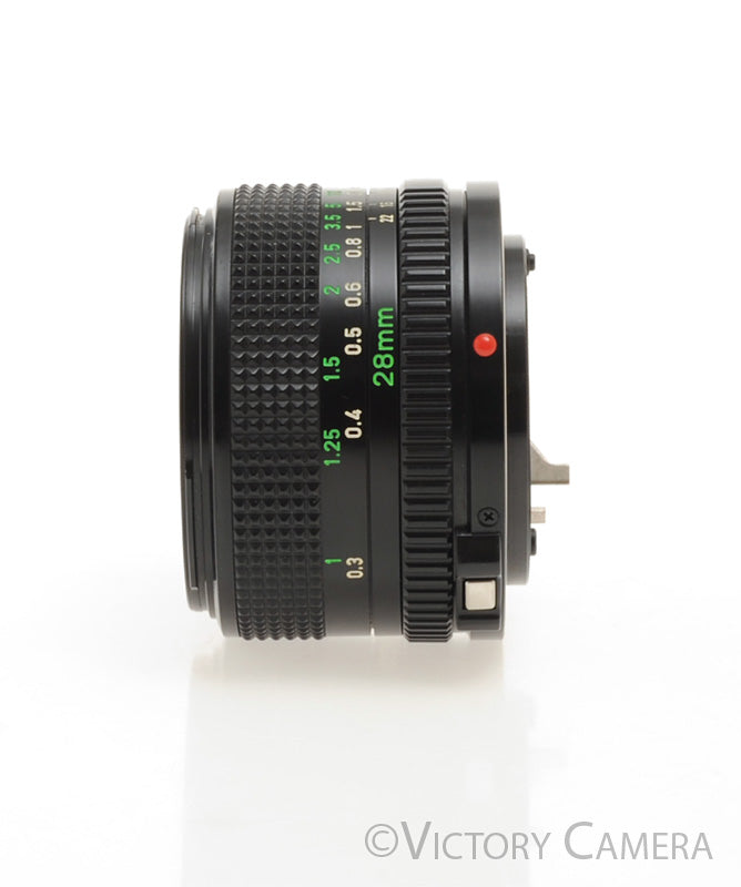 Canon FD 28mm f2.8 (late version) Manual Focus Wide Angle Lens [EXC+] - Victory Camera