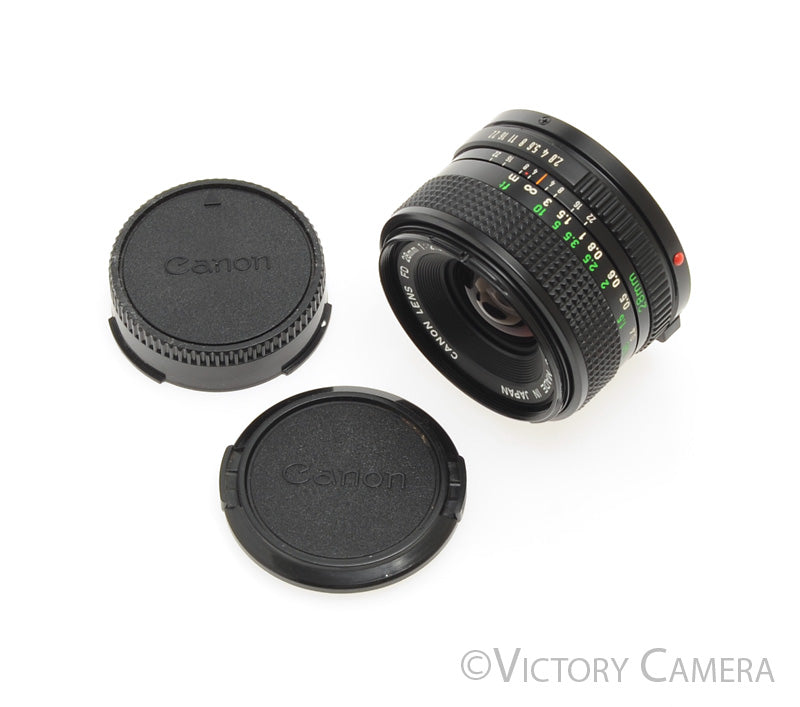 Canon FD 28mm f2.8 (late version) Manual Focus Wide Angle Lens [EXC+] - Victory Camera