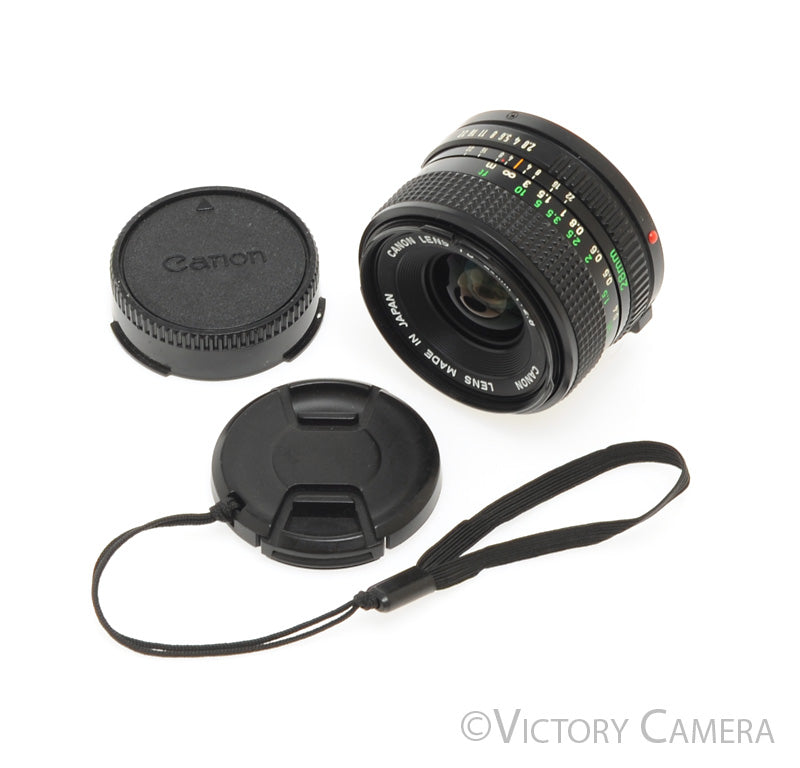 Canon FD 28mm f2.8 (late version) Manual Focus Wide Angle Lens [EXC+] - Victory Camera