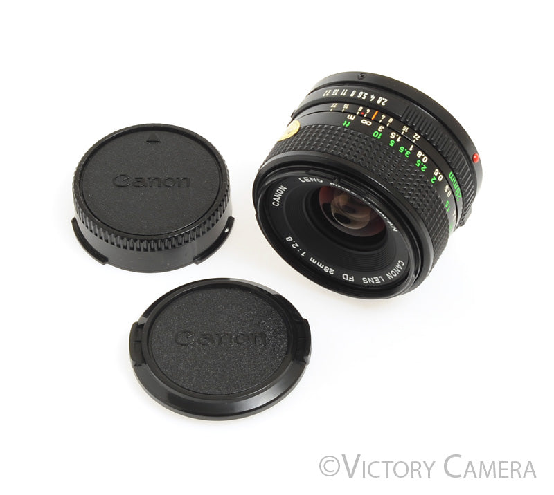 Canon FD 28mm f2.8 (late version) Manual Focus Wide Angle Lens [EXC+] - Victory Camera