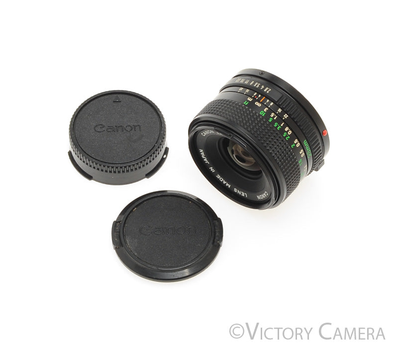 Canon FD 28mm f2.8 (late version) Manual Focus Wide Angle