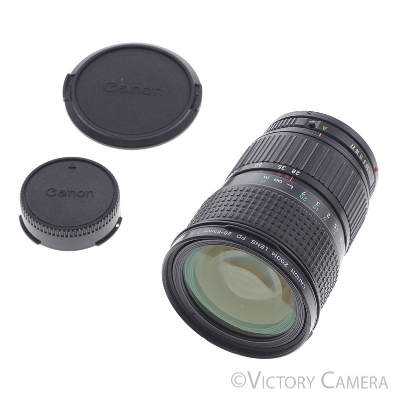 Canon FD 28-85mm f4 Manual Focus Zoom Lens  [GOOD] - Victory Camera