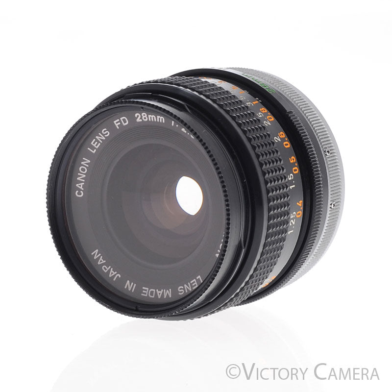 Canon 28mm f2.8 FD S.C. Manual Focus Wide Angle Lens  [EXC+] - Victory Camera