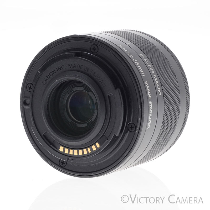 Canon EF-M 28mm f3.5 Macro IS STM Prime Lens for Mirrorless EF-M [EXC+] - Victory Camera