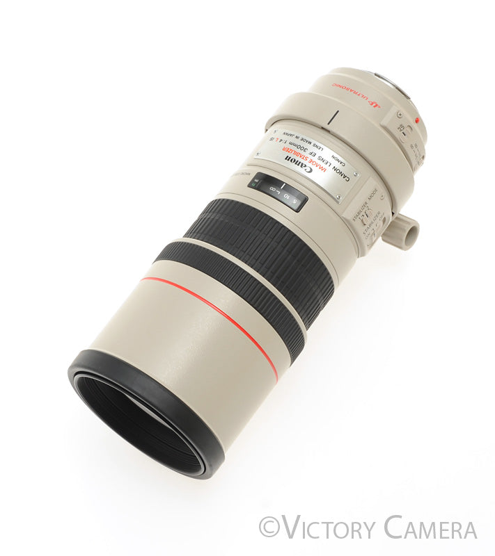 Canon EOS EF 300mm f4 L IS Telephoto Prime Lens [EXC+] - Victory Camera