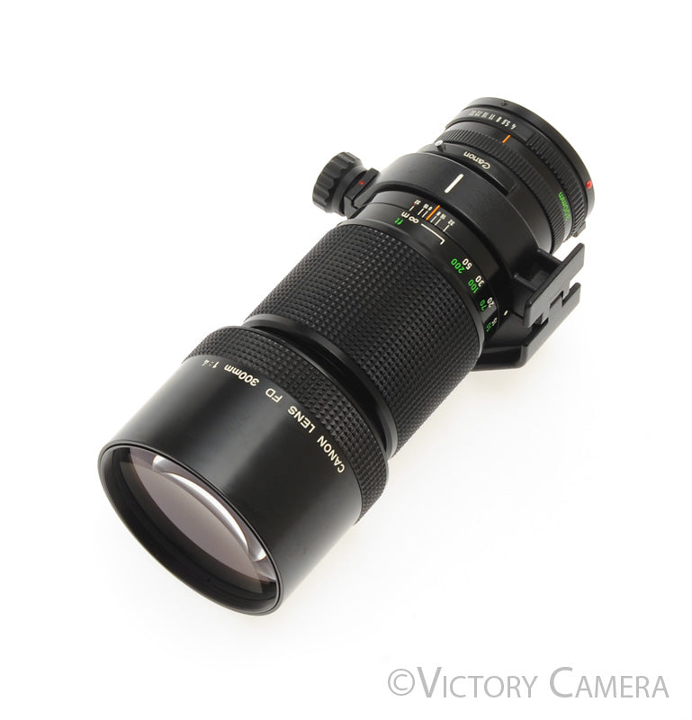 Canon FD 300mm f4 (late version) Manual Focus Telephoto Lens [EXC+] - Victory Camera
