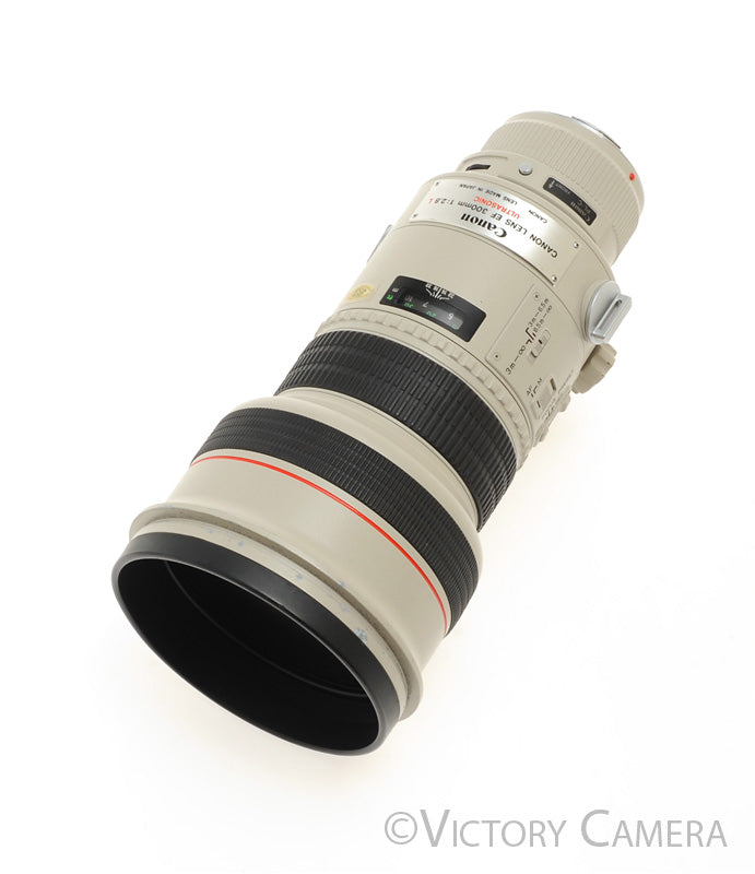 Canon EOS EF 300mm f2.8 L Ultrasonic Lens w/ Case, Shade, Collar [EXC] - Victory Camera