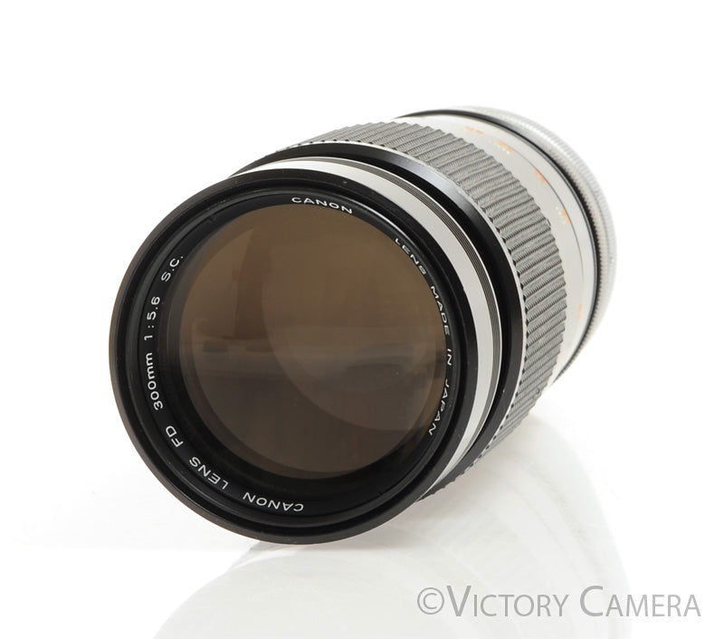 Canon FD 300mm f5.6 S.C. Telephoto Prime Lens [EXC] - Victory Camera