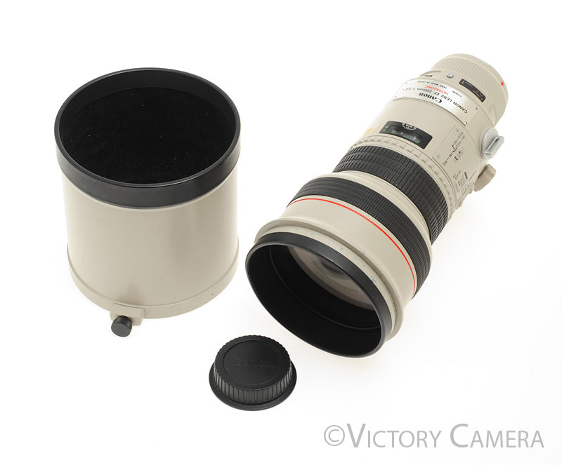 Canon EOS EF 300mm f2.8 L Ultrasonic Lens w/ Case, Shade, Collar [EXC]