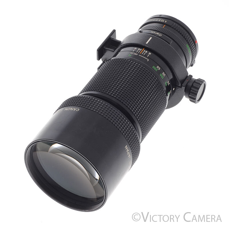 Canon FD 300mm f4 (late version) Manual Focus Telephoto Lens [EXC] - Victory Camera