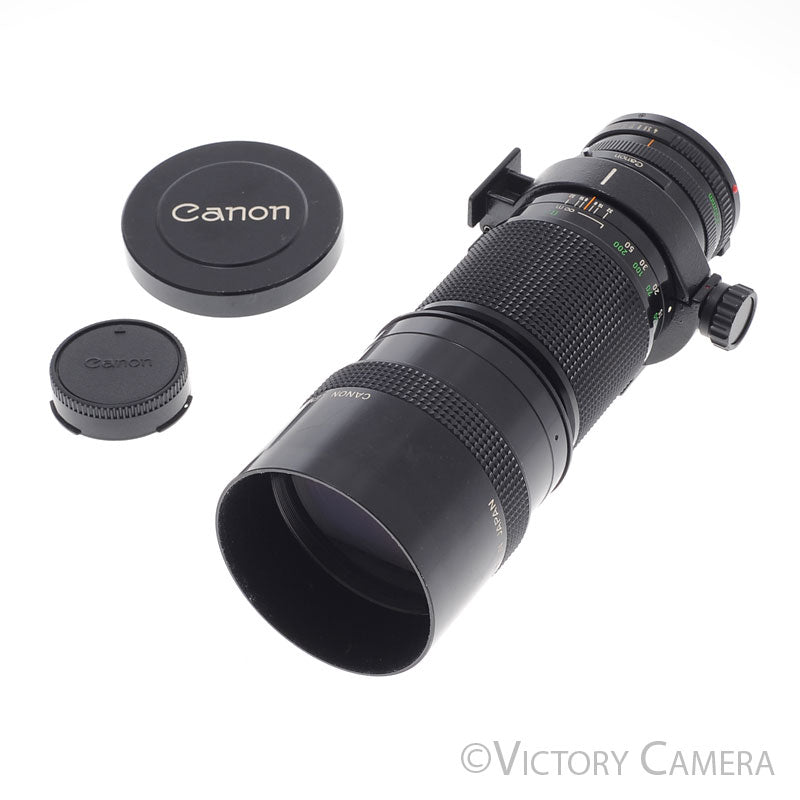 Canon FD 300mm f4 (late version) Manual Focus Telephoto Lens [EXC] - Victory Camera